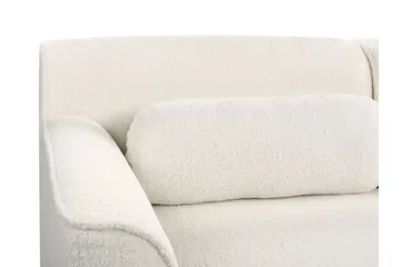 Bree Hörnsoffa 3-sits - Vit/Ljust trä - Möbler - Vardagsrum - Bäddsoffor - Bäddsoffa divan