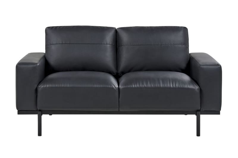 Bruna Soffa 2-sits, Svart