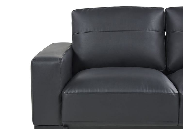Bruna Soffa 2-sits - Svart - Möbler - Vardagsrum - Soffor - Skinnsoffor
