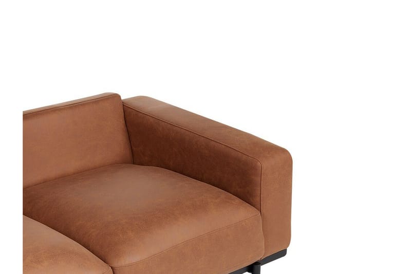 Bruna Soffa 3-sits - Brun - Möbler - Vardagsrum - Soffor - Skinnsoffor