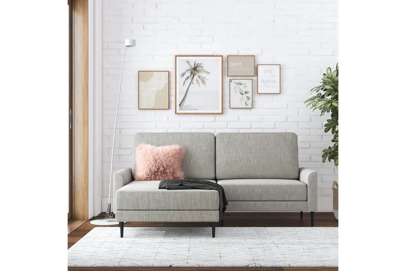 Brynjar Soffa - Grå - Möbler - Vardagsrum - Soffor - Divansoffa & schäslong