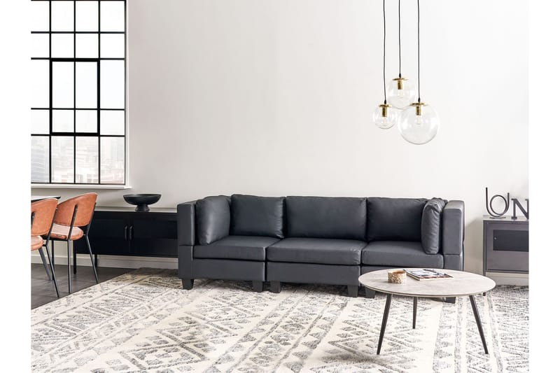 Buck Soffa 3-sits - Svart - Möbler - Vardagsrum - Soffor - 3-sits soffor