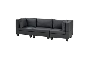 Buck Soffa 3-sits - Svart - Möbler - Vardagsrum - Soffor - 3-sits soffor