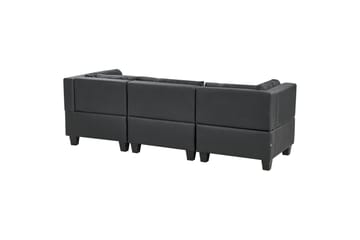 Buck Soffa 3-sits - Svart - Möbler - Vardagsrum - Soffor - 3-sits soffor