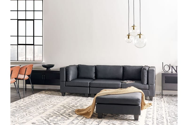 Buck Soffa 3-sits - Svart - Möbler - Vardagsrum - Soffor - 3-sits soffor