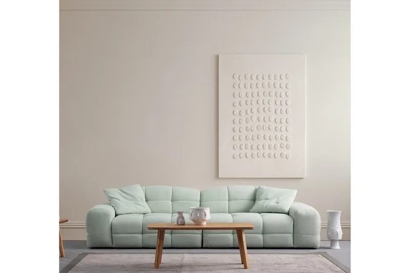 Buddy 3-sits Soffa - Grön - Möbler - Vardagsrum - Soffor - 3-sits soffor