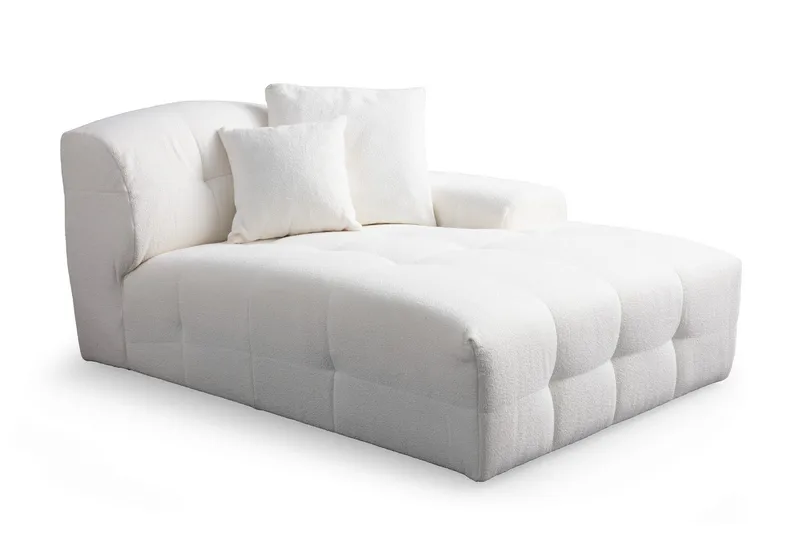 Buddy 4-sits Soffa med Divan - Vit - Möbler - Vardagsrum - Soffor - Divansoffa & schäslong