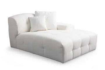 Buddy 4-sits Soffa med Divan - Vit - Möbler - Vardagsrum - Soffor - Divansoffa & schäslong