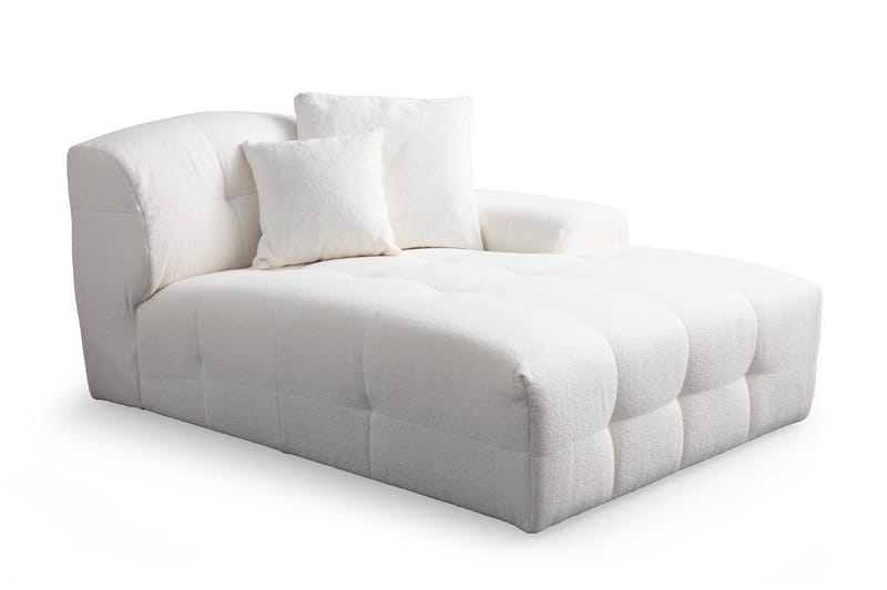 Buddy 4-sits Soffa med Divan - Vit - Möbler - Vardagsrum - Soffor - Divansoffa & schäslong