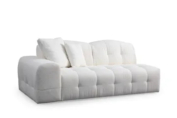 Buddy 4-sits Soffa med Divan - Vit - Möbler - Vardagsrum - Soffor - Divansoffa & schäslong
