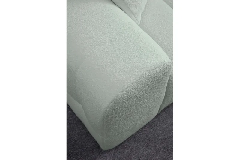 Buddy Soffa med Divan 4-sits - Grön - Möbler - Vardagsrum - Soffor - Divansoffa & schäslong