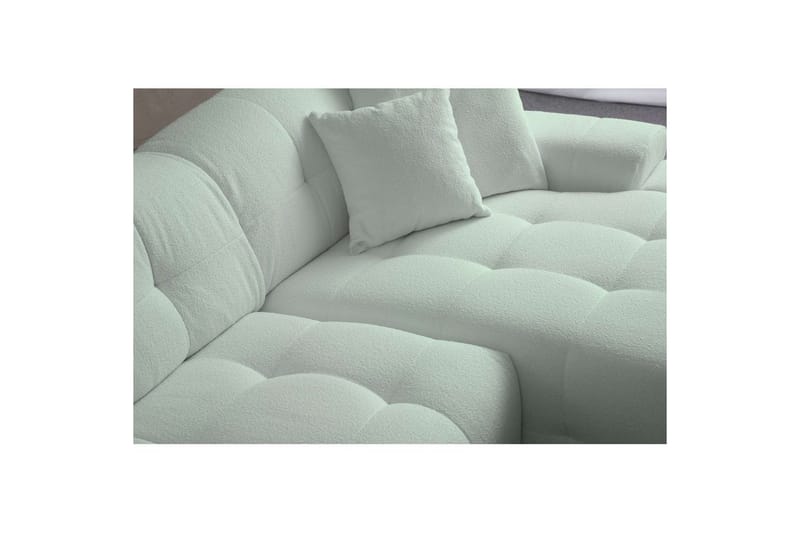 Buddy Soffa med Divan 4-sits - Grön - Möbler - Vardagsrum - Soffor - Divansoffa & schäslong