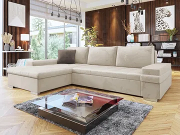 Bunty 3-sits Soffa med Divan Vänster - Möbler - Vardagsrum - Soffor - Hörnsoffor
