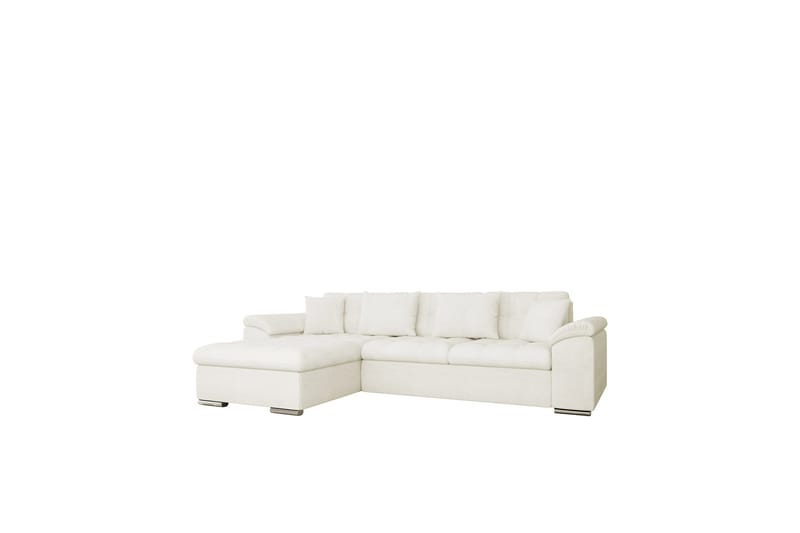 Camior Soffa med Divan 3-sits, Vit