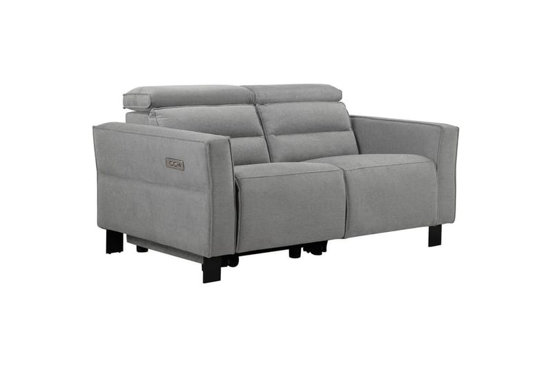 Carpari Reclinersoffa 2-sits - Grå - Möbler - Vardagsrum - Soffor - Reclinersoffor & Biosoffor