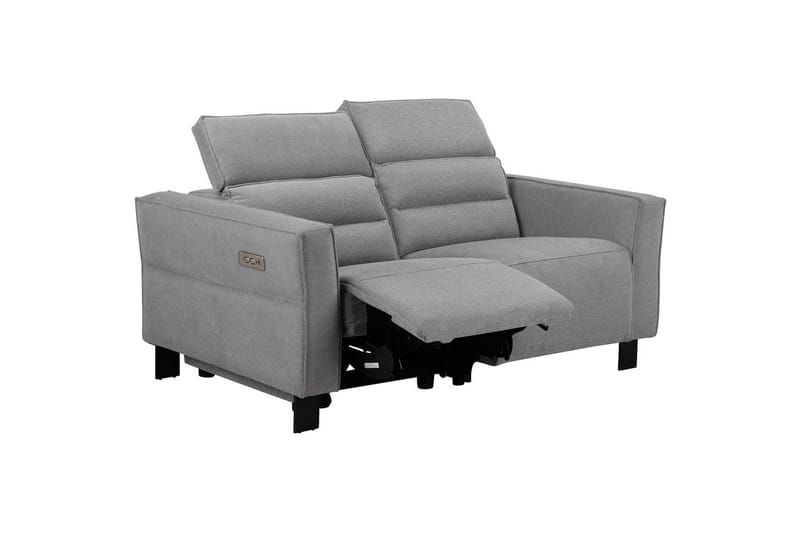 Carpari Reclinersoffa 2-sits - Grå - Möbler - Vardagsrum - Soffor - Reclinersoffor & Biosoffor