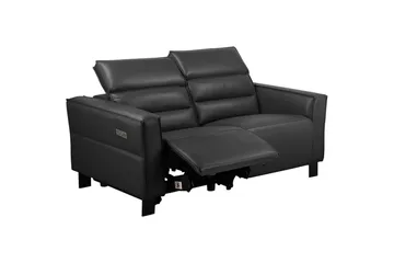 Carpari Reclinersoffa 2-sits - Svart - Möbler - Vardagsrum - Soffor - Reclinersoffor & Biosoffor