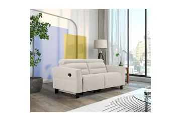 Carpari Reclinersoffa 2-sits - Vit - Möbler - Vardagsrum - Soffor - Reclinersoffor & Biosoffor