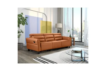 Carpari Reclinersoffa 3-sits - Brun - Möbler - Vardagsrum - Soffor - Reclinersoffor & Biosoffor
