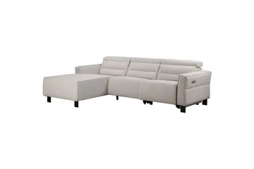 Carpari Reclinersoffa 3-sits - Vit - Möbler - Vardagsrum - Soffor - Reclinersoffor & Biosoffor