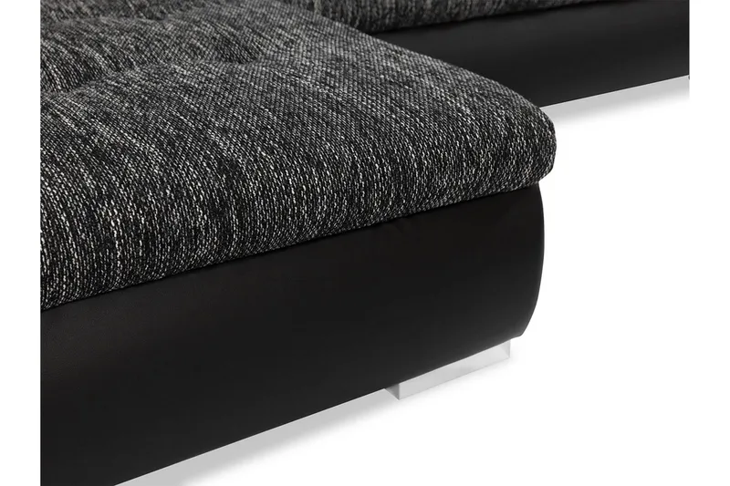 Cerys Soffa med Divan 3-sits - Ljusgrå - Möbler - Vardagsrum - Soffor - Divansoffa & schäslong