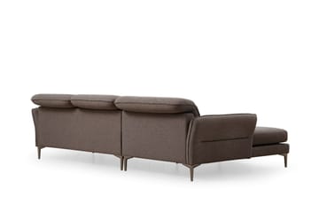 Chandara Soffa m. Divan 5-sits - Grå - Möbler - Vardagsrum - Soffor - Divansoffa & schäslong