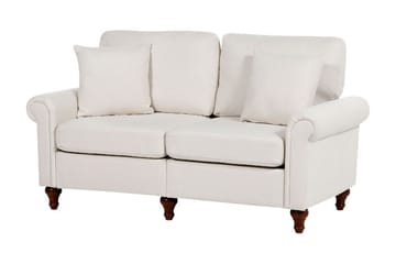 Cher Soffa 2-sits - Beige/Mörkt trä - Möbler - Vardagsrum - Soffor - 2-sits soffor