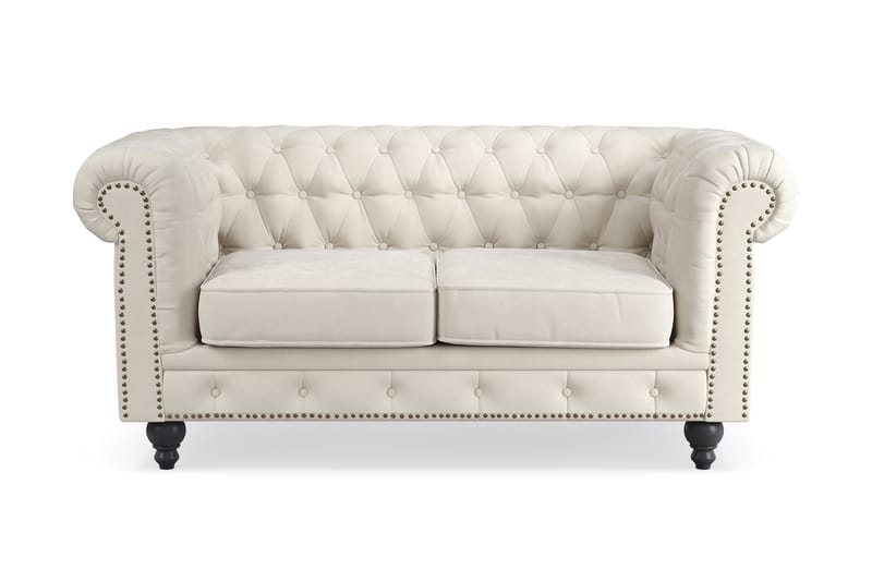 Chesterfield Deluxe 2-sits Soffa - Beige - Möbler - Vardagsrum - Soffor - 2-sits soffor