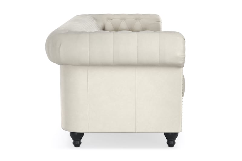 Chesterfield Deluxe 3-sits Soffa - Beige - Möbler - Vardagsrum - Soffor - 3-sits soffor