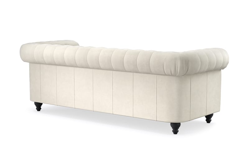 Chesterfield Deluxe 3-sits Soffa - Beige - Möbler - Vardagsrum - Soffor - 3-sits soffor