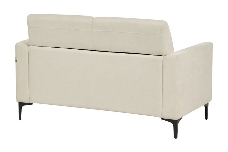 Chet Soffa 2-sits - Beige/Svart - Möbler - Vardagsrum - Soffor - 2-sits soffor