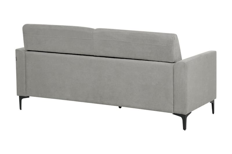 Chet Soffa 3-sits - Grå/Svart - Möbler - Vardagsrum - Soffor - 3-sits soffor