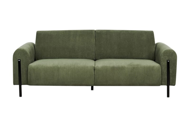 Christa Soffa 3-sits - Grön/Svart - Möbler - Vardagsrum - Soffor - 3-sits soffor
