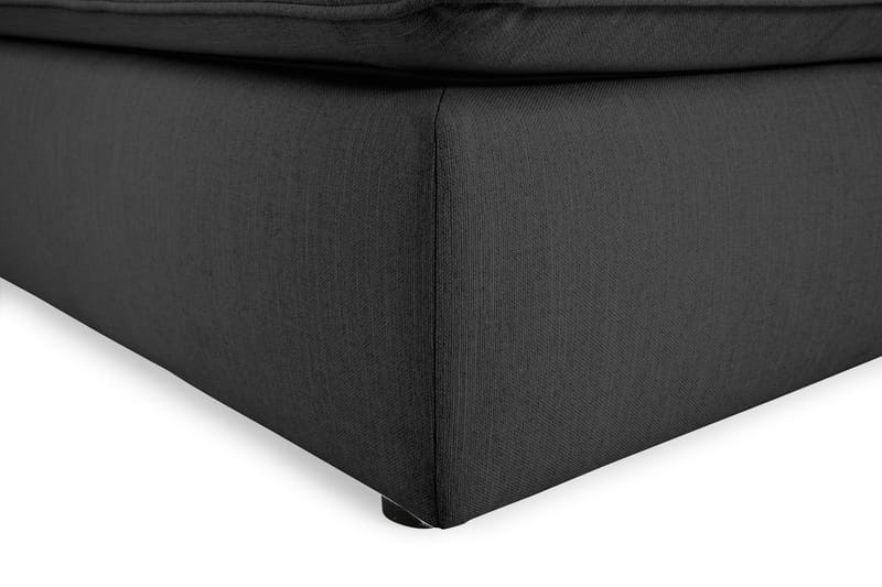 CLARKSVILLE LYX U-soffa med Divan Large Vänster Linnesvart -   - U-soffor