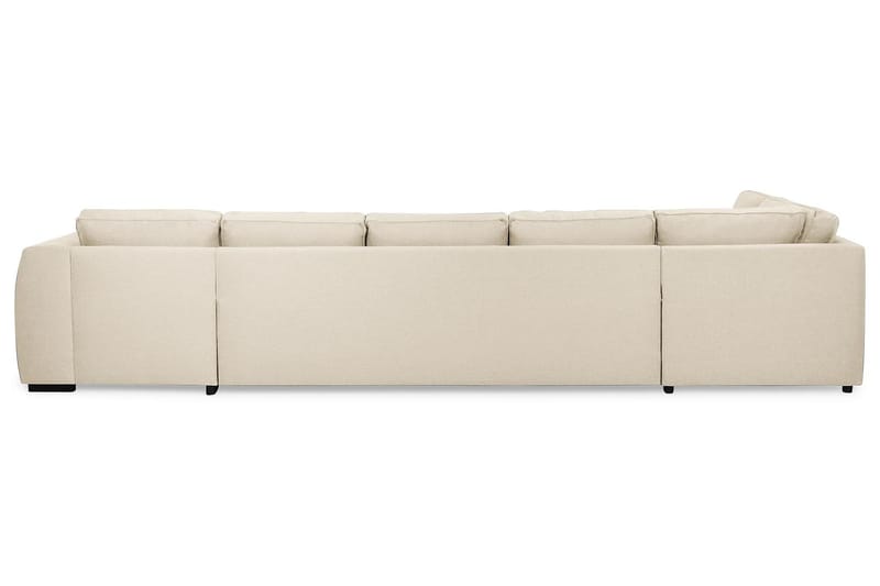 CLARKSVILLE U-soffa Large med Divan Höger Beige - U-soffor