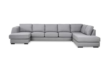 CLARKSVILLE U-soffa Large med Divan Vänster Ljusgrå