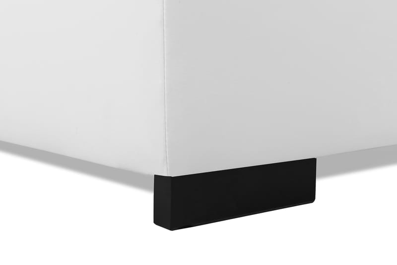 CONNECT 3-sits Soffa Konstläder Vit - Skinnsoffor - 3-sits soffor