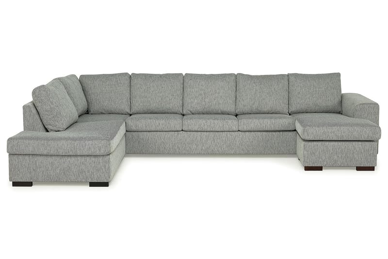 CONNECT U-soffa XXL med Divan Höger Linnelook Beige - Skräddarsy färg och tyg - U-soffor CONNECT U-soffa XXL med Divan Höger Linnelook Beige - Skräddarsy färg och tyg - U-soffor
