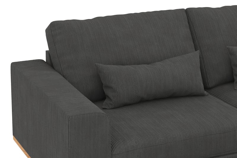 Copenhagen 2-sits Manchestersoffa - Mörkgrå - Möbler - Vardagsrum - Soffor - 2-sits soffor