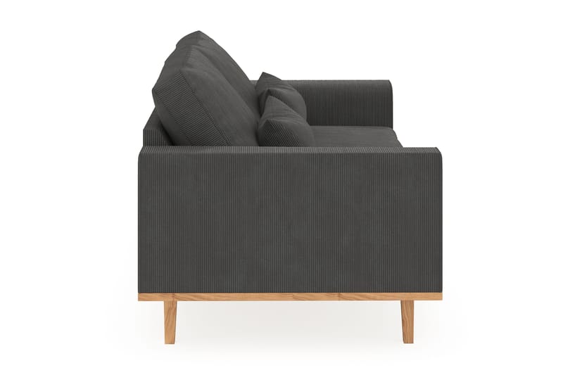 Copenhagen 2-sits Manchestersoffa - Mörkgrå - Möbler - Vardagsrum - Soffor - 2-sits soffor