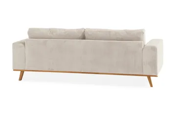 Copenhagen 3-sits Manchestersoffa - Beige - Möbler - Vardagsrum - Soffor - 3-sits soffor