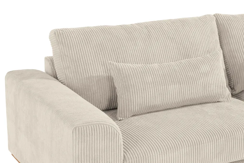 Copenhagen 3-sits Manchestersoffa - Beige - Möbler - Vardagsrum - Soffor - 3-sits soffor
