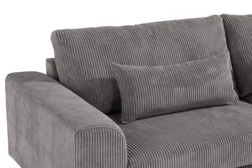 Copenhagen 3-sits Manchestersoffa - Mörkgrå - Möbler - Vardagsrum - Soffor - 3-sits soffor