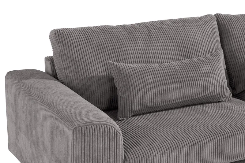 Copenhagen 3-sits Manchestersoffa - Mörkgrå - Möbler - Vardagsrum - Soffor - 3-sits soffor