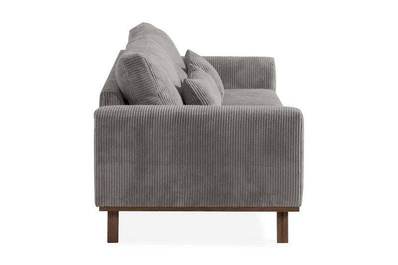 Copenhagen 3-sits Manchestersoffa - Mörkgrå - Möbler - Vardagsrum - Soffor - 3-sits soffor