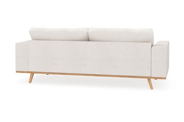 Copenhagen 3-sits Soffa i Bouclé - Vit - Möbler - Vardagsrum - Soffor - 3-sits soffor