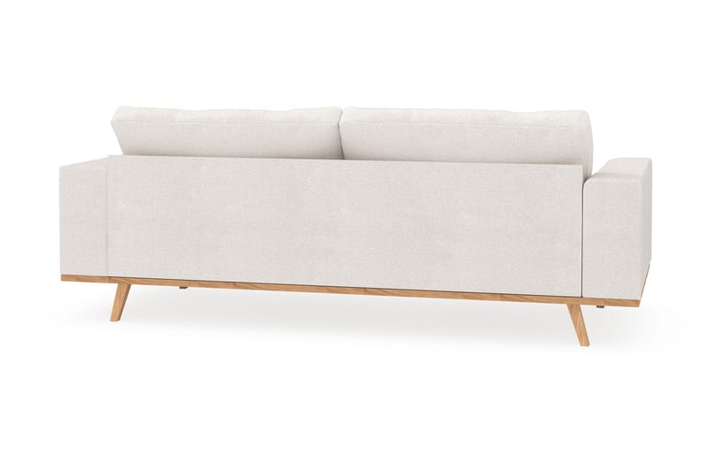 Copenhagen 3-sits Soffa i Bouclé - Vit - Möbler - Vardagsrum - Soffor - 3-sits soffor