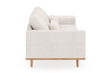 Copenhagen 3-sits Soffa i Bouclé - Vit - Möbler - Vardagsrum - Soffor - 3-sits soffor