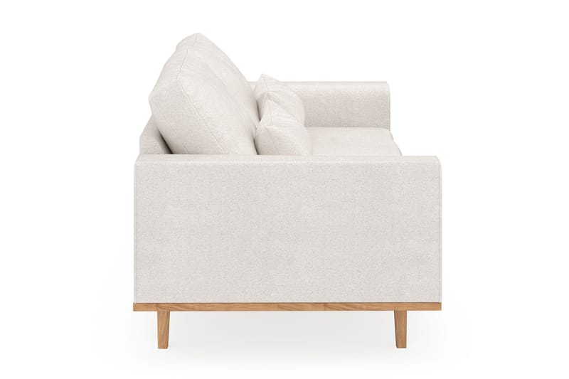 Copenhagen 3-sits Soffa i Bouclé - Vit - Möbler - Vardagsrum - Soffor - 3-sits soffor