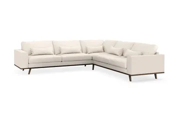Copenhagen 6-sits L-formad Hörnsoffa i Manchester - Beige - Möbler - Vardagsrum - Soffor - Hörnsoffor